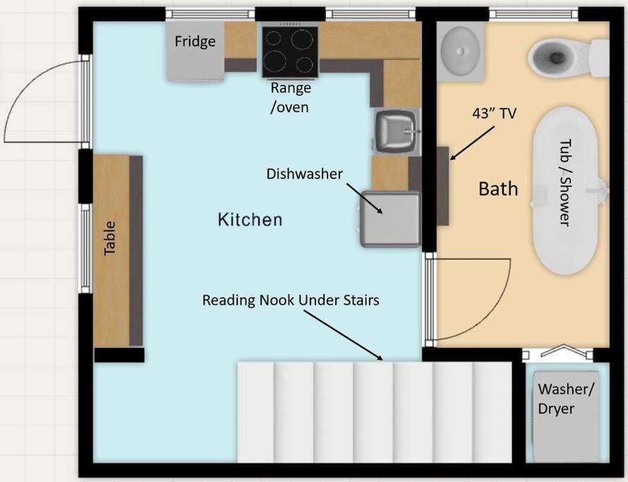 Private Cabin- Breakfast - Double Tub - 75In Tv - Sup - Washer Dryer - Bbq West Point Luaran gambar